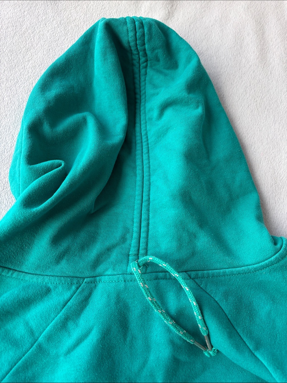 Bench Teal Half-Zip Hooded Pullover - Picture 11 of 12